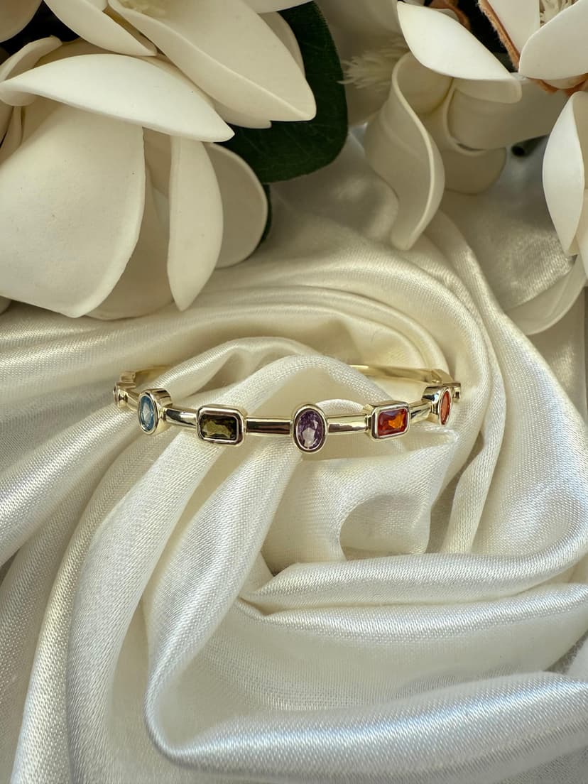 Renkli Taşlı Bilezik