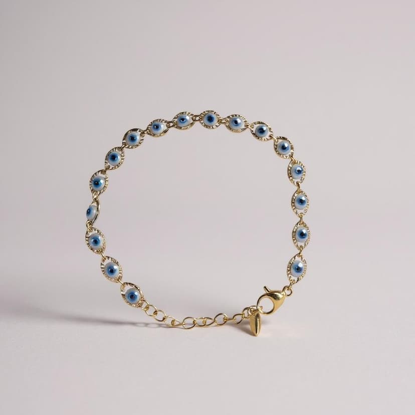 Mavi Nazar Boncuklu Xuping Bileklik