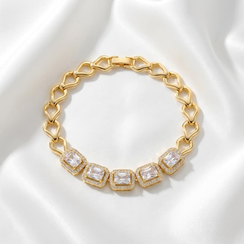 Dorika Toplu Hareketli Zincir Bileklik